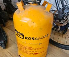 Empty Gas Bottle