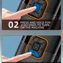 Car bike bicycle rechargeable tyre inflator digital display usb c Image 2