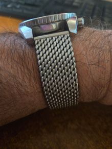 Staib 20mm stainless steel mesh watch bracelet