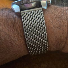 Staib 20mm stainless steel mesh watch bracelet