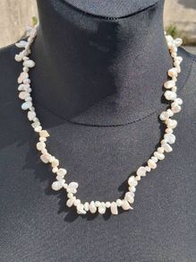 Sterling Silver Freshwater Baroque necklace