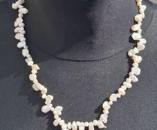 Sterling Silver Freshwater Baroque necklace