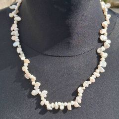 Sterling Silver Freshwater Baroque necklace