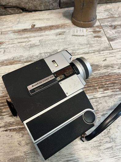vintage movie camera