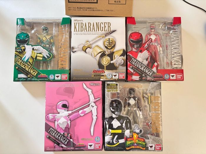 Pack S.H Figuarts Power Rangers Mighty Morphin Figures