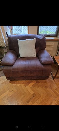 2 seater sofa with armchair