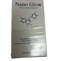 Nano Glow peptide anti-aging serum & 64-pin roller