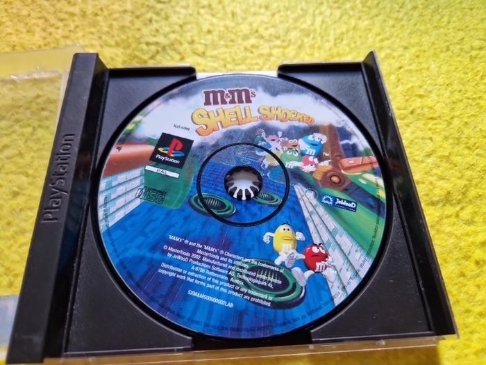 M&M s Shell shocked  PlayStation1 ps1 PlayStation2 ps2 games Original