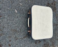 Vintage Hard Shell Suitcase