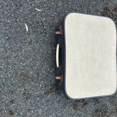 Vintage Hard Shell Suitcase