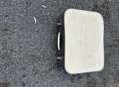 Vintage Hard Shell Suitcase
