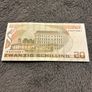 AUSTRIA 20 Schillings Banknote 1986 Moritz Daffinger   P148  PreEuro Currency Image 2