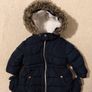 Warm Fleece Lined Hooded Jacket With Mittens Image 4