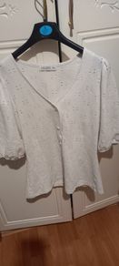 ladies eyelet top
