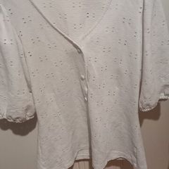 ladies eyelet top