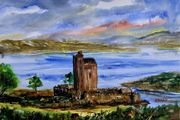 kilcoe castle watercolour