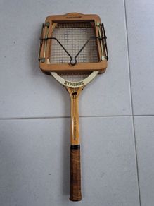Vintage Symonds Tennis Racket with Wooden Press
