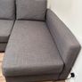 FRIHETEN Corner sofa-bed with storage, Skiftebo dark grey Image 2