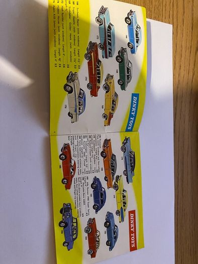 Dinky Toys catalogue 1961