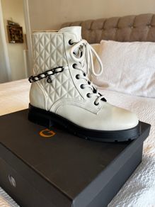 [New!] Guess Military Combat Boots