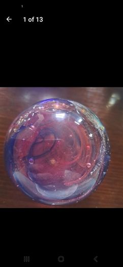 Glass  paperweights