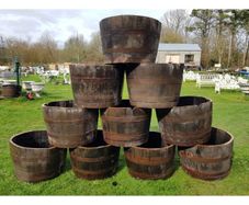 Whiskey Barrels Half