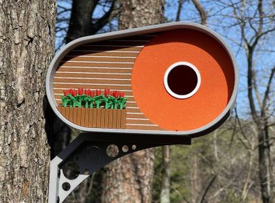 Modern Decorative Birdhouse / Bird Nesting Box