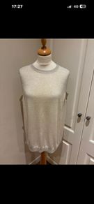 Viscose metallic top size 14 new