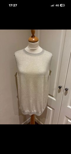 Viscose metallic top size 14 new