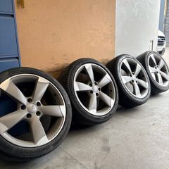 18in 5x112 genuine audi ttrs alloys