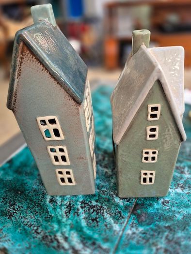 Two house tea lights