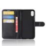 New PU Leather Holder Card Slots Wallet Case Cover For iPhone XR Black - FHT02IPK1 Image 4