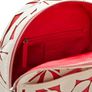 Girl's pretty pink cream backpack new Image 3