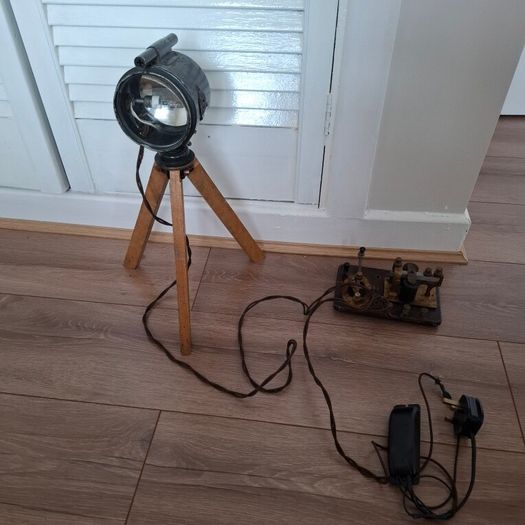 Saorstat Eireann Morse Code Signalling Light
