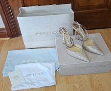 Jimmy Choo Bridal Shoes size 6 UK 39