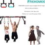 New Gymnastic Rings,Both for Adults and Kids,Support 360LBS,Home Fitness Equipment for Children, Kid's Indoor Pull up Bar for Stretching and Height Increas Image 2
