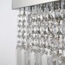 Modern Crystal Ceiling Light Square Chandelier for Home Office Hotel Silver (FREE POSTAGE) Image 5