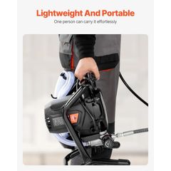 Airless Paint Sprayer, 750W 3000PSI High Efficiency Electric Airless Sprayer, Fine And Even Painting Effect, Handheld Paint Sprayers for Home Interior and Exterior Furniture and Fences