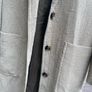 Khaki Green Zara coat Image 3
