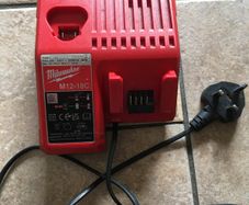 Milwaukee battery and charger