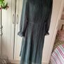 dress Bnwt midi pleated style dress baloot small 10/12 Image 2