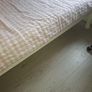 White Wooden Frame 3ft Wide single bed Image 3
