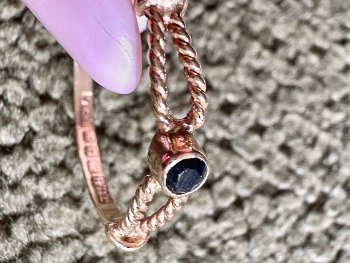 Vintage Black diamond ring