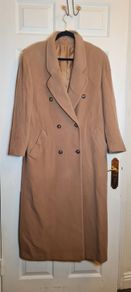 Wool long ladies coat