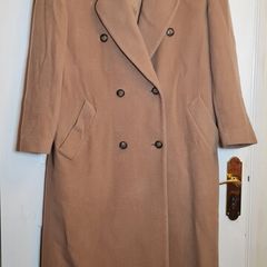 Wool long ladies coat