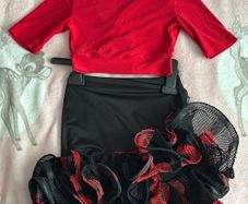 Latin dance practice suit
