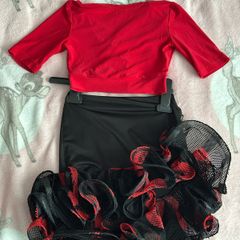 Latin dance practice suit