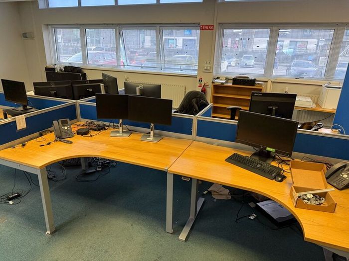 Office desks and storage