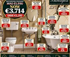 Edawardian bathroom package massive savings