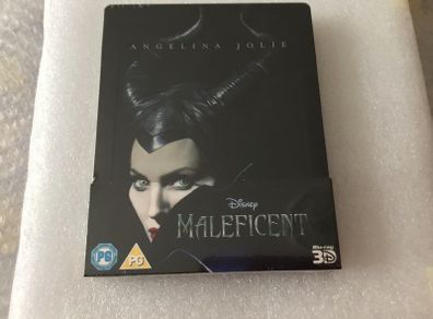 Maleficent 3D+Blu Ray Steelbook Zavvi Exclusive Sealed